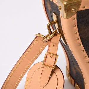 極美品 LOUISVUITTON ルイヴィトン モノグラム ヴァージル モザイク ウェイビートランク M46130 ショルダーバッグ クラッシュ 中古 4a002124