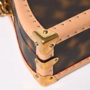 極美品 LOUISVUITTON ルイヴィトン モノグラム ヴァージル モザイク ウェイビートランク M46130 ショルダーバッグ クラッシュ 中古 4a002124