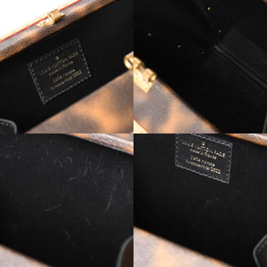 極美品 LOUISVUITTON ルイヴィトン モノグラム ヴァージル モザイク ウェイビートランク M46130 ショルダーバッグ クラッシュ 中古 4a002124