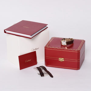 新品同様 CARTIER カルティエ トーチュSM PG 時計 W1556360 腕時計 手巻き 中古 4a002151