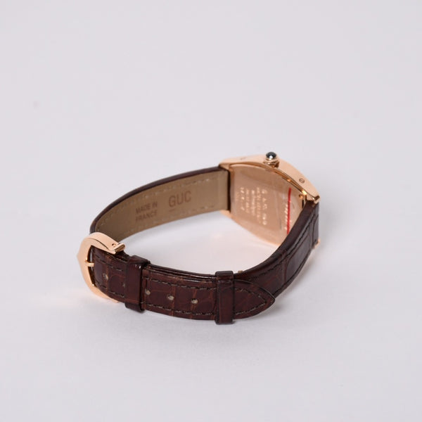 新品同様 CARTIER カルティエ トーチュSM PG 時計 W1556360 腕時計 手巻き 中古 4a002151