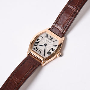 新品同様 CARTIER カルティエ トーチュSM PG 時計 W1556360 腕時計 手巻き 中古 4a002151
