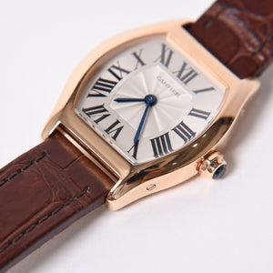 新品同様 CARTIER カルティエ トーチュSM PG 時計 W1556360 腕時計 手巻き 中古 4a002151