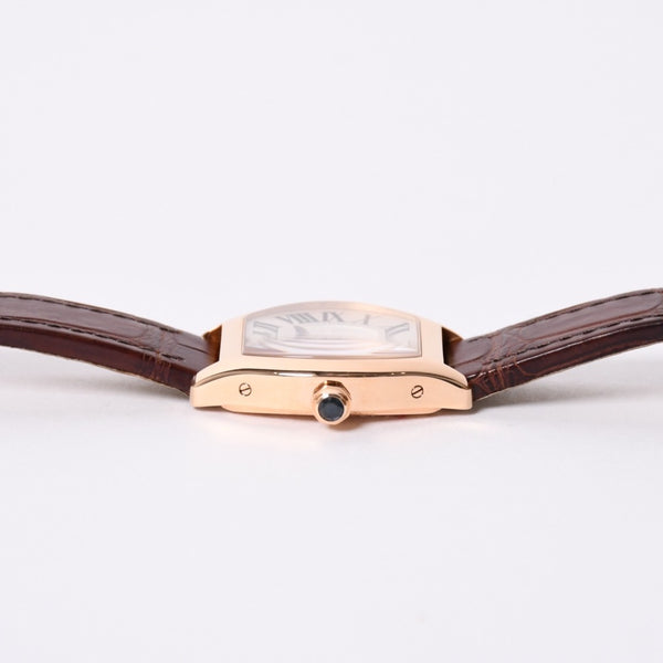 新品同様 CARTIER カルティエ トーチュSM PG 時計 W1556360 腕時計 手巻き 中古 4a002151