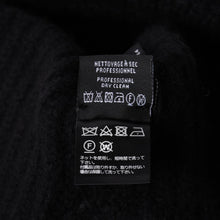 画像をギャラリービューアに読み込む, 新品未使用 CHANEL シャネル 26AW フライトキャップ パイロットキャップ ボンボン付き ニット帽 AAB271 ココマーク カシミヤ シルク ブラック 中古 4a001771