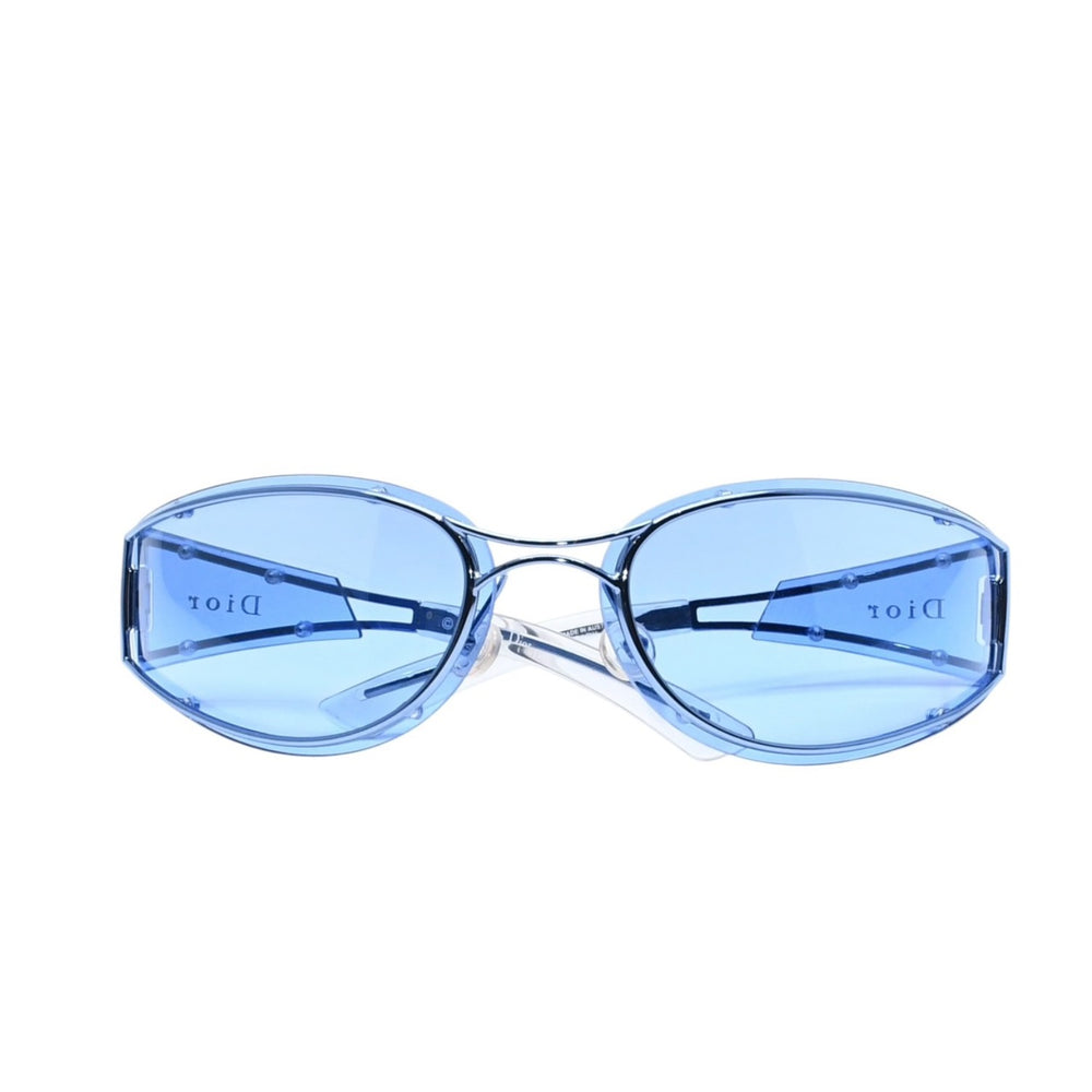 New and unused Christian Dior TRAILER PARK Sunglasses Eyewear Size 54L 105 Blue Used 4a002430