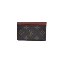Load image into Gallery viewer, 極美品 LOUIS VUITTON ルイヴィトン ポルトカルトサーンプル カードケース M61733 モノグラムキャンバス ブラウン 中古 4a002399