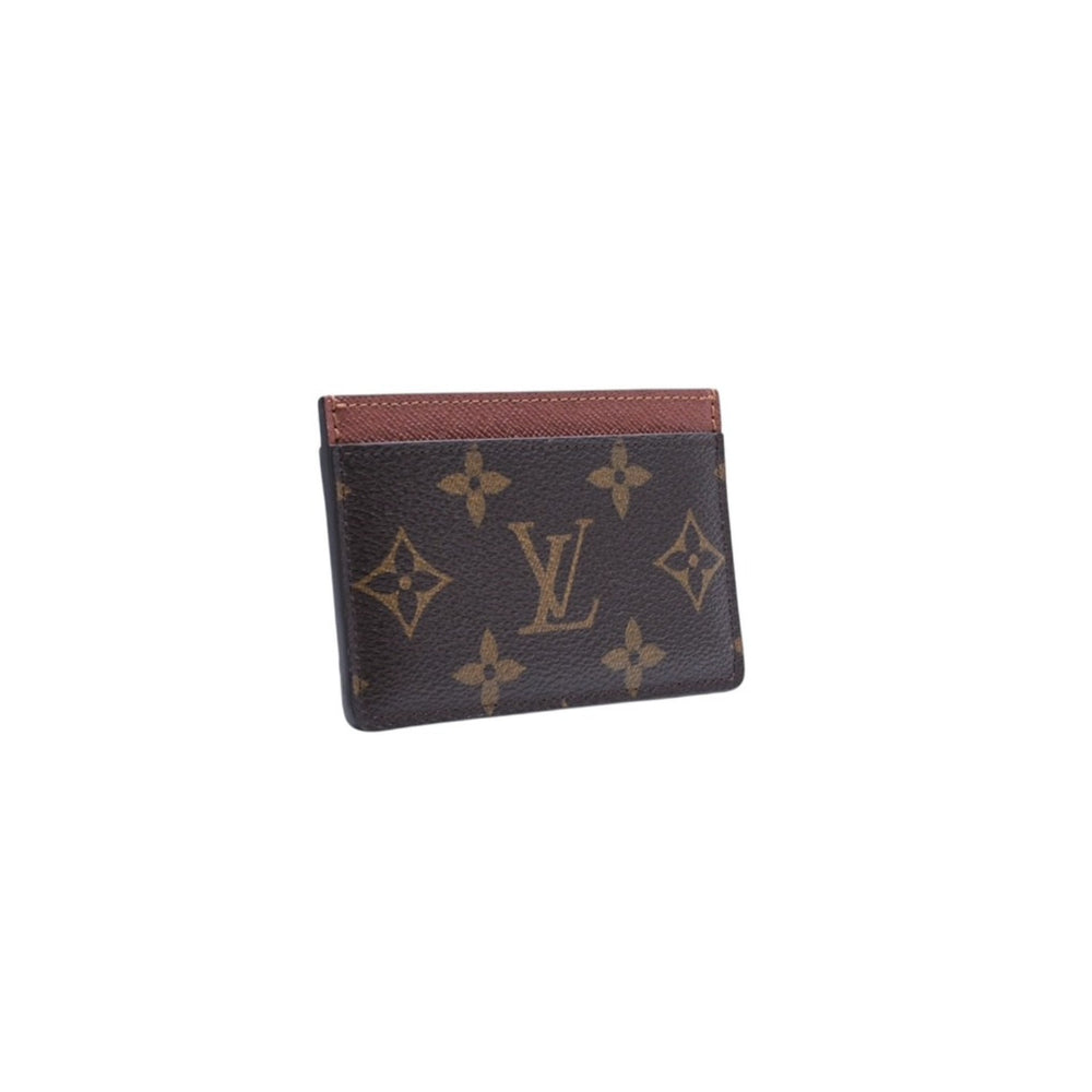 極美品 LOUIS VUITTON ルイヴィトン ポルトカルトサーンプル カードケース M61733 モノグラムキャンバス ブラウン 中古 4a002399