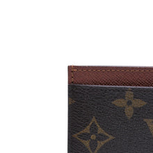 Load image into Gallery viewer, 極美品 LOUIS VUITTON ルイヴィトン ポルトカルトサーンプル カードケース M61733 モノグラムキャンバス ブラウン 中古 4a002399