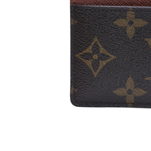Load image into Gallery viewer, 極美品 LOUIS VUITTON ルイヴィトン ポルトカルトサーンプル カードケース M61733 モノグラムキャンバス ブラウン 中古 4a002399