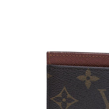 Load image into Gallery viewer, 極美品 LOUIS VUITTON ルイヴィトン ポルトカルトサーンプル カードケース M61733 モノグラムキャンバス ブラウン 中古 4a002399