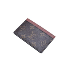 Load image into Gallery viewer, 極美品 LOUIS VUITTON ルイヴィトン ポルトカルトサーンプル カードケース M61733 モノグラムキャンバス ブラウン 中古 4a002399