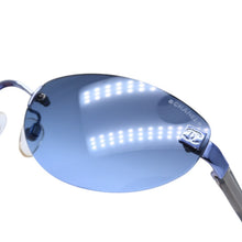 画像をギャラリービューアに読み込む, 極美品 CHANEL シャネル リムレス サングラス アイウェア 4069 c.222/8F サイズ58◻︎18 130 ココマーク ブルー 中古 4a002431