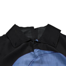 画像をギャラリービューアに読み込む, 極美品 Yohji Yamamoto POUR HOMME ヨウジヤマモトプールオム 18SS HW-B31-419 サイトウユウスケ シルク ブラウス 長袖シャツ ブラック 大正モダンガール 中古 4a002421