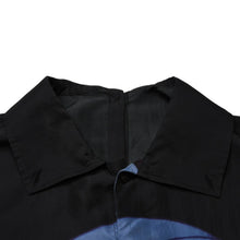 画像をギャラリービューアに読み込む, 極美品 Yohji Yamamoto POUR HOMME ヨウジヤマモトプールオム 18SS HW-B31-419 サイトウユウスケ シルク ブラウス 長袖シャツ ブラック 大正モダンガール 中古 4a002421