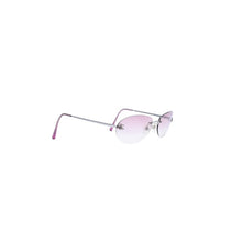 Load image into Gallery viewer, 極美品 CHANEL シャネル リムレス ピンクレンズ シルバーフレーム 4013 59◻︎16 130 ピンク シルバー 中古 4a002452