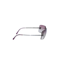 画像をギャラリービューアに読み込む, 極美品 CHANEL シャネル Sunglasses サングラス リムレス サイドラインストーンココマーク ピンク シルバーフレーム 4017-D 中古 4a002449