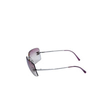 画像をギャラリービューアに読み込む, 極美品 CHANEL シャネル Sunglasses サングラス リムレス サイドラインストーンココマーク ピンク シルバーフレーム 4017-D 中古 4a002449