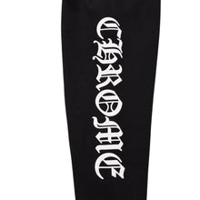 画像をギャラリービューアに読み込む, CHROME HEARTS クロムハーツ スウェットシャツ トレーナー サイズM オールドイングリッシュ ブラック 現行 美品 中古 4a002422