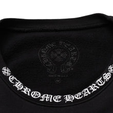 画像をギャラリービューアに読み込む, CHROME HEARTS クロムハーツ スウェットシャツ トレーナー サイズM オールドイングリッシュ ブラック 現行 美品 中古 4a002422