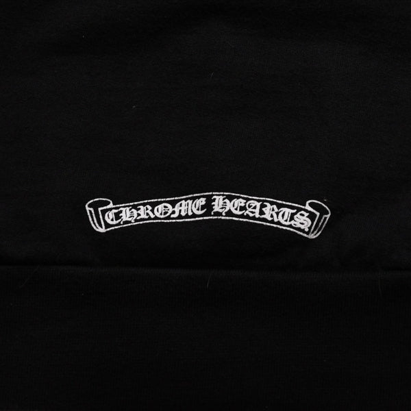 CHROME HEARTS クロムハーツ スウェットシャツ トレーナー サイズXL オールドイングリッシュ ブラック 新型 美品 中古 4a002427