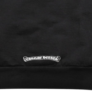 CHROME HEARTS クロムハーツ スウェットシャツ トレーナー サイズXL オールドイングリッシュ ブラック 新型 美品 中古 4a002427