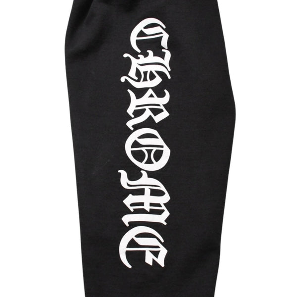 CHROME HEARTS クロムハーツ スウェットシャツ トレーナー サイズXL オールドイングリッシュ ブラック 新型 美品 中古 4a002427