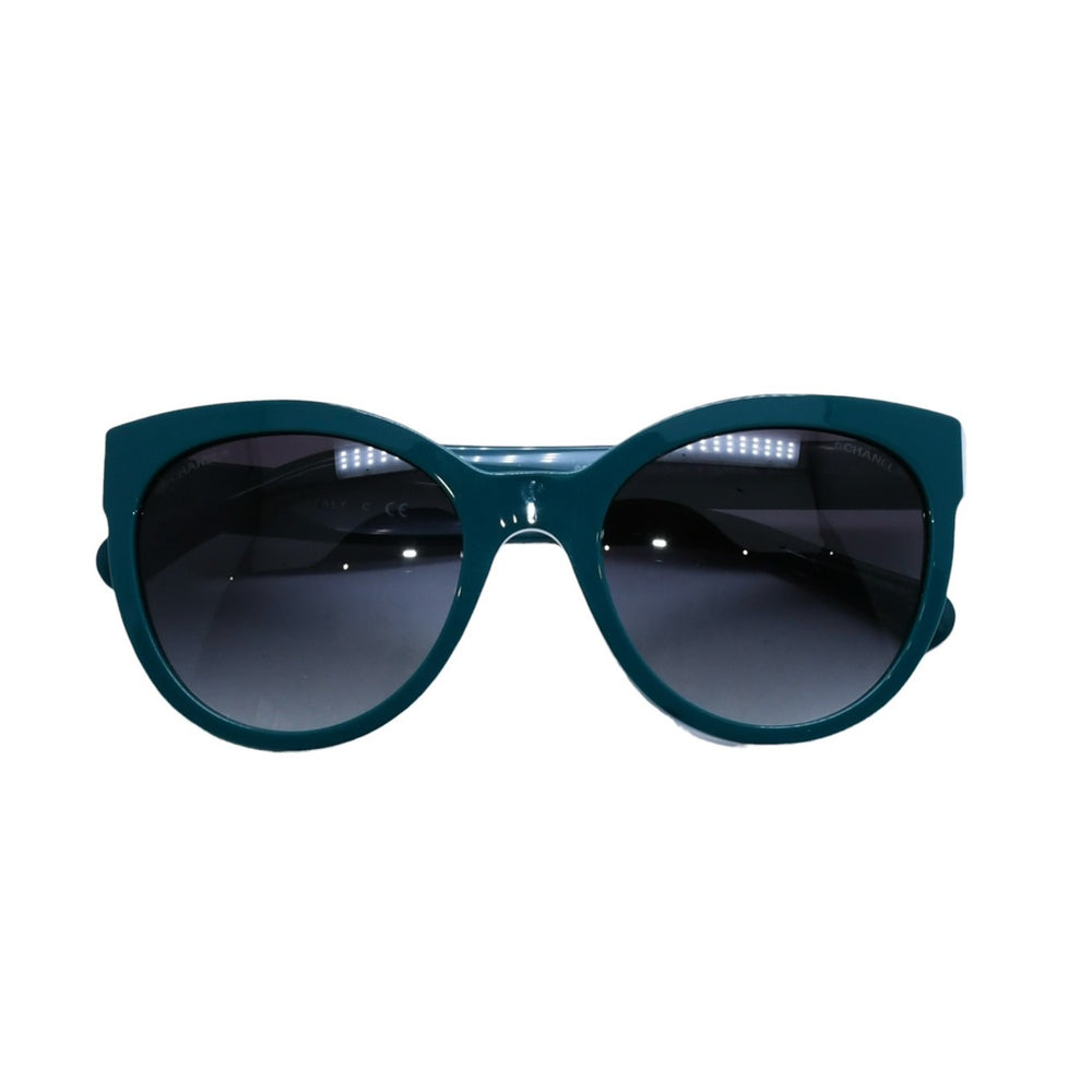 CHANEL Boy Chanel Cat's Eye Sunglasses 5315-A c.1507/S6 Size 54□20 140 Green Good Condition Used 4a002429