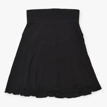 Load image into Gallery viewer, 極美品 CHANEL シャネル シャネルブティックブラックスカート フレア メロー仕上げ レーヨン スカート ヴィンテージ ブラック 黒 中古 4a002148