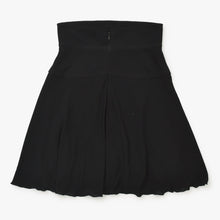 Load image into Gallery viewer, 極美品 CHANEL シャネル シャネルブティックブラックスカート フレア メロー仕上げ レーヨン スカート ヴィンテージ ブラック 黒 中古 4a002148
