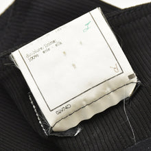 Load image into Gallery viewer, 極美品 CHANEL シャネル シャネルブティックブラックスカート フレア メロー仕上げ レーヨン スカート ヴィンテージ ブラック 黒 中古 4a002148