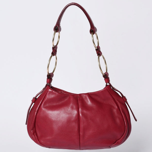 Very good condition Saint Laurent Shoulder Bag 139263 Wine red Gold hardware Used 4a001106