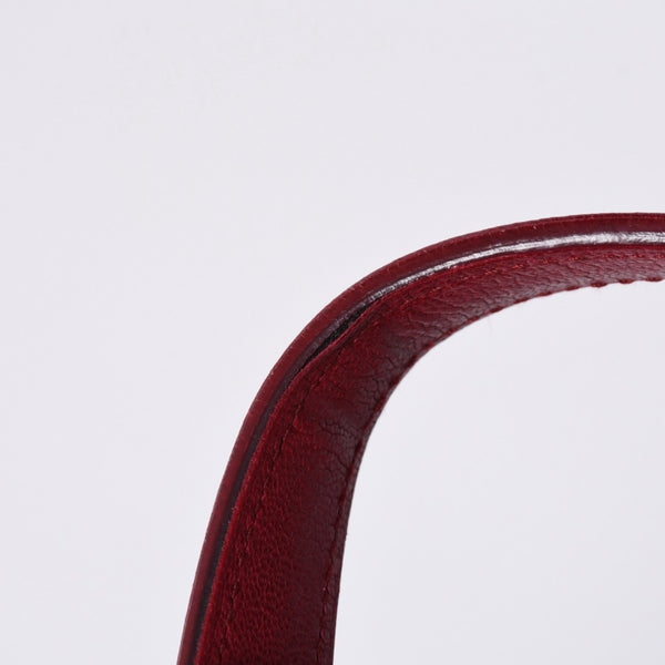 Very good condition Saint Laurent Shoulder Bag 139263 Wine red Gold hardware Used 4a001106