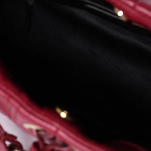 Very good condition Saint Laurent Shoulder Bag 139263 Wine red Gold hardware Used 4a001106