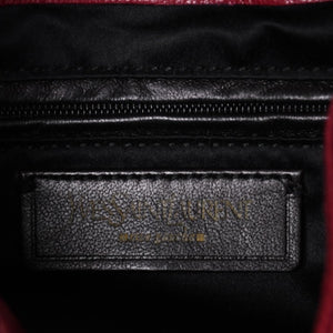 Very good condition Saint Laurent Shoulder Bag 139263 Wine red Gold hardware Used 4a001106