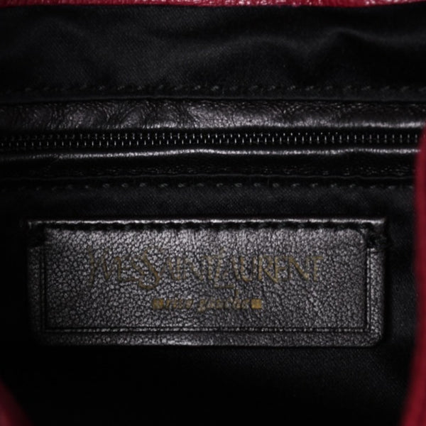 Very good condition Saint Laurent Shoulder Bag 139263 Wine red Gold hardware Used 4a001106