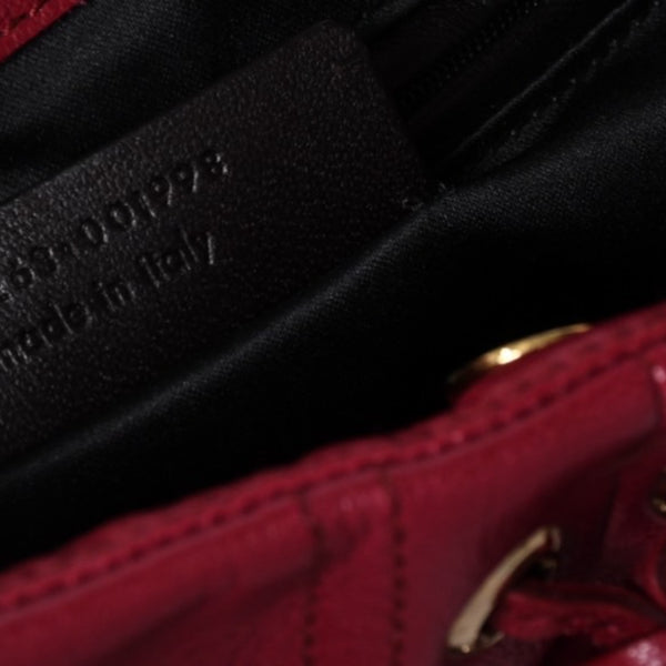 Very good condition Saint Laurent Shoulder Bag 139263 Wine red Gold hardware Used 4a001106