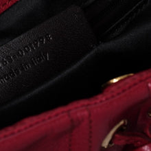 画像をギャラリービューアに読み込む, 極美品 Saint Laurent サンローラン Shoulder Bag ショルダーバッグ 139263 ワインレッド ゴールド金具 中古 4a001106