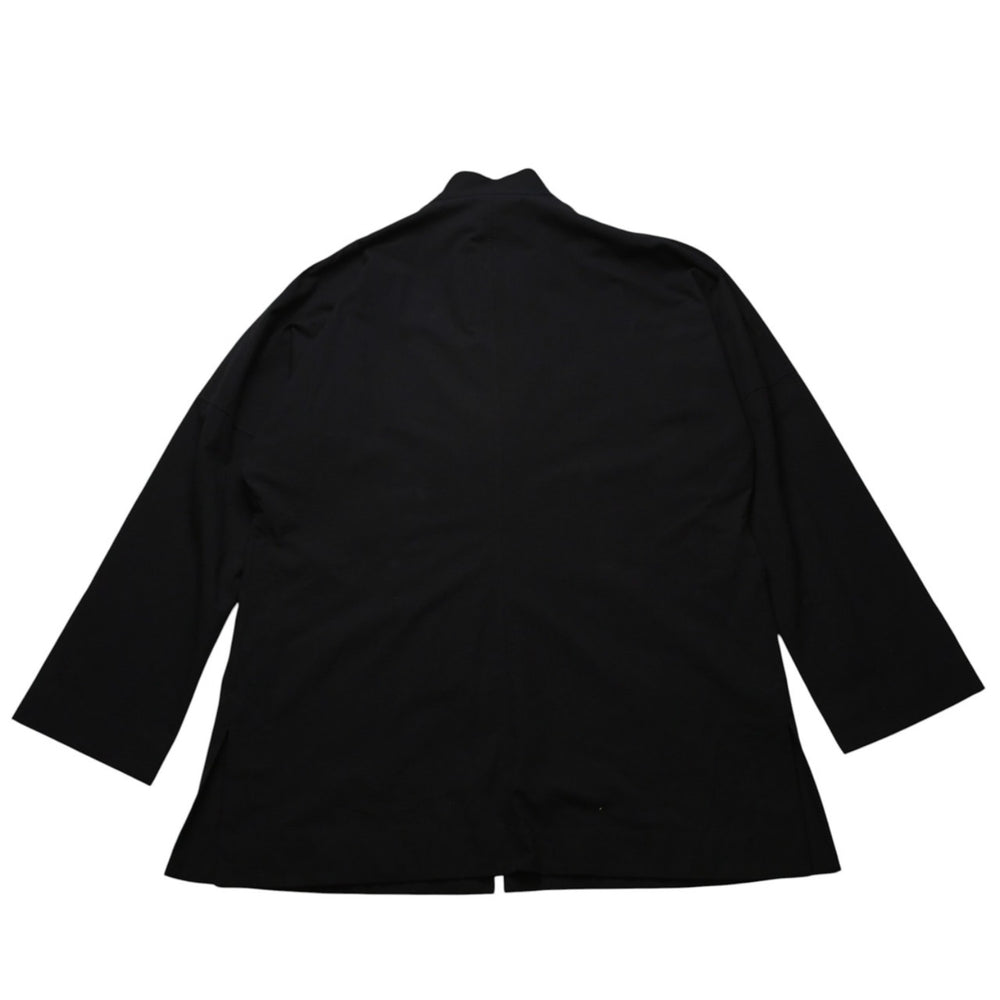 Very Good Condition Y's Width Black Shirt Long Sleeve Shirt Long Sleeve MP-BO7-057 Cotton Made in Japan Used 4a002154