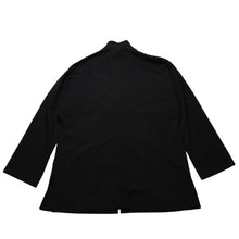 Load image into Gallery viewer, 極美品 Y's ワイズ ブラックシャツ 長袖シャツ ロングスリーブ MP-BO7-057 コットン 日本製 中古 4a002154