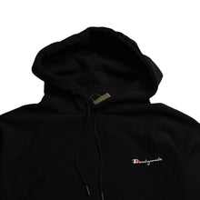 画像をギャラリービューアに読み込む, 極美品 READYMADE レディメイド PIONCHAM SWEAT HOODIE パーカー チャンピオンパロディ ブラック コットン裏毛 サンプル品 SAMPLE 中古 4a002317