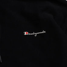 画像をギャラリービューアに読み込む, 極美品 READYMADE レディメイド PIONCHAM SWEAT HOODIE パーカー チャンピオンパロディ ブラック コットン裏毛 サンプル品 SAMPLE 中古 4a002317