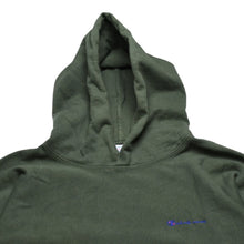 Load image into Gallery viewer, 極美品 SAINT Mxxxxxx セントマイケル セットアップ LOGO HOODIE SWEAT PANTS GREEN グリーン 2023AW パーカー パンツ SW ヴィンテージ加工 中古 4a002604