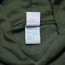 Load image into Gallery viewer, 極美品 SAINT Mxxxxxx セントマイケル セットアップ LOGO HOODIE SWEAT PANTS GREEN グリーン 2023AW パーカー パンツ SW ヴィンテージ加工 中古 4a002604