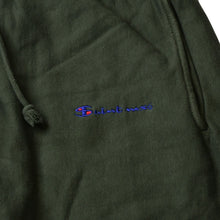Load image into Gallery viewer, 極美品 SAINT Mxxxxxx セントマイケル セットアップ LOGO HOODIE SWEAT PANTS GREEN グリーン 2023AW パーカー パンツ SW ヴィンテージ加工 中古 4a002604