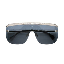 Load image into Gallery viewer, 新品未使用 CHANEL シャネル リムレス サングラス アイウェア 71507 L9514 ココマーク トップロゴ ブラック ゴールド 中古 4a002992