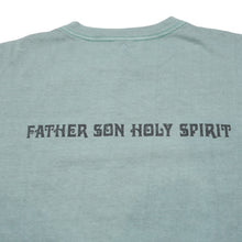 Load image into Gallery viewer, 新品未使用 SAINT MICHAEL セントマイケル SAINT HOOD 半袖Tシャツ SAMPLE サンプル品 グリーン コットン サイズ表記なし 中古 4a002171