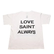 画像をギャラリービューアに読み込む, 新品未使用 SAINT MICHAEL セントマイケル SAMPLE サンプル品 HATE SAINT 半袖Tシャツ サイズXL ホワイト 中古 4a002174