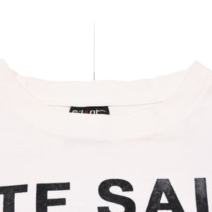 新品未使用 SAINT MICHAEL セントマイケル SAMPLE サンプル品 HATE SAINT 半袖Tシャツ サイズXL ホワイト 中古 4a002174
