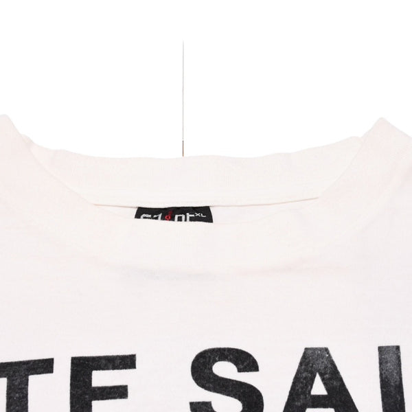 新品未使用 SAINT MICHAEL セントマイケル SAMPLE サンプル品 HATE SAINT 半袖Tシャツ サイズXL ホワイト 中古 4a002174